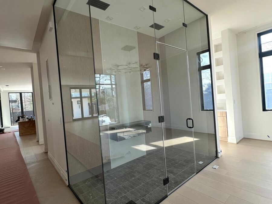 DC Glass Pro glaziers at work across the DMV